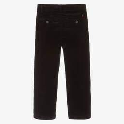 Ralph Lauren-Черные вельветовые брюки | Childrensalon Outlet