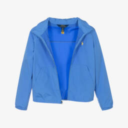 Ralph Lauren-Boys Blue Adventure Wind Jacket | Childrensalon Outlet