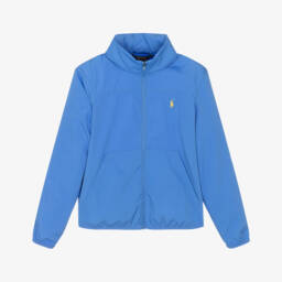 Ralph Lauren-Boys Blue Adventure Wind Jacket | Childrensalon Outlet