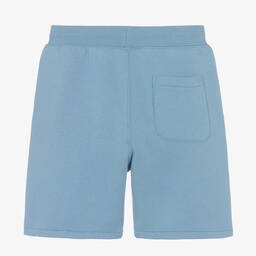 Ralph Lauren-Boys Blue Cotton Jersey Logo Shorts | Childrensalon Outlet