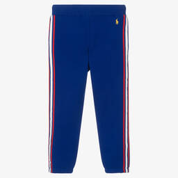 Polo Ralph Lauren-جوغرز قطن جيرسي لون أزرق للأولاد | Childrensalon Outlet