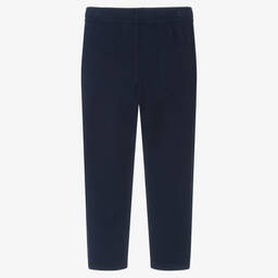 Поло Ralph Lauren-Синие хлопковые джоггеры для мальчиков | Childrensalon Outlet