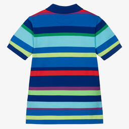 Ralph Lauren-Синяя рубашка поло из хлопка | Childrensalon Outlet