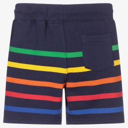 Polo Ralph Lauren-Boys Blue Cotton Shorts | Childrensalon Outlet