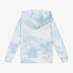Ralph Lauren-Boys Blue Polo Bear Tie Dye Hoodie | Childrensalon Outlet
