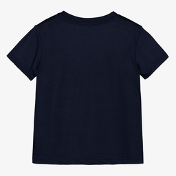 Polo Ralph Lauren-Boys Blue Sports T-Shirt | Childrensalon Outlet