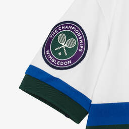 Ralph Lauren-Boys Blue Wimbledon Polo Shirt | Childrensalon Outlet