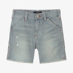 Ralph Lauren-Boys Casual Striped Denim Shorts | Childrensalon Outlet