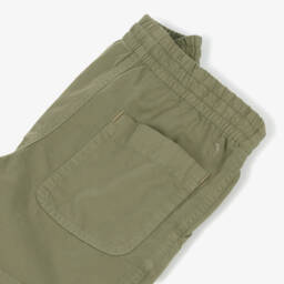 Ralph Lauren-شورت برمودا كلاسيكي أخضر قطن للأولاد | Childrensalon Outlet