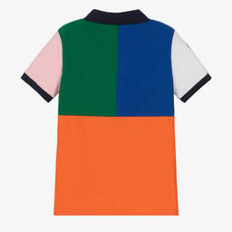 Ralph Lauren-Boys Colourblock Cotton Polo Shirt | Childrensalon Outlet