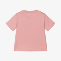 Ralph Lauren-تيشيرت قطن لون زهري للمواليد | Childrensalon Outlet