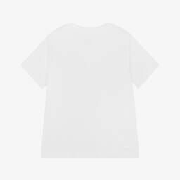 Ralph Lauren-Boys Cotton White Polo Tee | Childrensalon Outlet