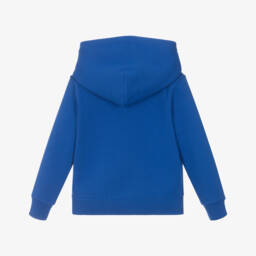 رالف لورين-سويت شيرت قطني أزرق دافئ للأولاد | Childrensalon Outlet