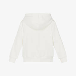 Ralph Lauren-Boys Cozy White Polo Sweatshirt | Childrensalon Outlet