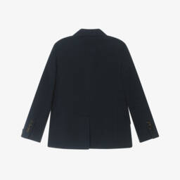 Ralph Lauren-Boys Elegant Cotton Navy Jacket | Childrensalon Outlet