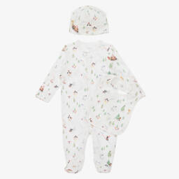 Ralph Lauren-Boys Festive White Cotton Set | Childrensalon Outlet