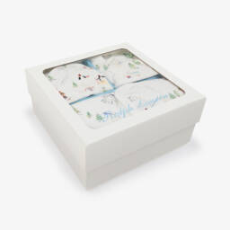 Ralph Lauren-Boys Festive White Cotton Set | Childrensalon Outlet