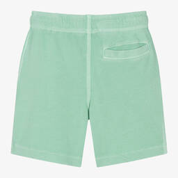 Ralph Lauren-Boys Green Cotton Jersey Shorts | Childrensalon Outlet