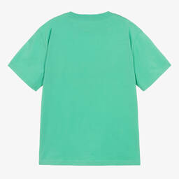 Ralph Lauren-Зеленая хлопковая футболка для мальчиков | Childrensalon Outlet