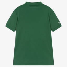 Polo Ralph Lauren-Boys Green Earth Logo Polo Shirt | Childrensalon Outlet