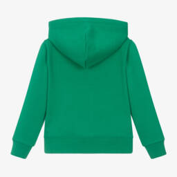 Ralph Lauren-توب بسحاب قطن  لون أخضر للأولاد | Childrensalon Outlet