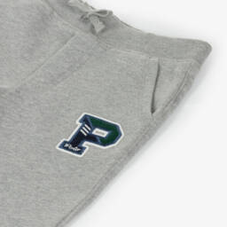 رالف لورين-بنطلون رياضي بشعار كوردروي لون رمادي للأولاد | Childrensalon Outlet