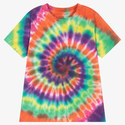Ralph Lauren-Boys Multicoloured Cotton Tie-Dye T-Shirt | Childrensalon Outlet