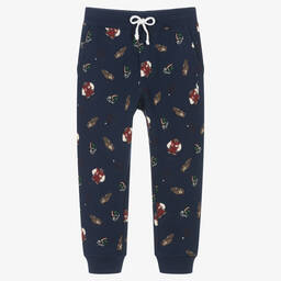 رالف لورين-جوغرز قطن جيرسي لون كحلي للأولاد | Childrensalon Outlet