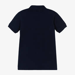 Поло Ralph Lauren-Синяя рубашка поло для мальчиков | Childrensalon Outlet