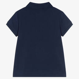 Поло Ralph Lauren-Синяя рубашка поло для мальчиков | Childrensalon Outlet