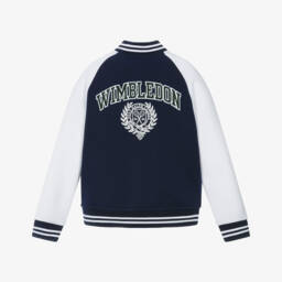 Ralph Lauren-Boys Navy Cotton Wimbledon Jacket | Childrensalon Outlet