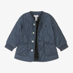 رالف لورين-جاكيت أطفال ولادي مبطن لون كحلي | Childrensalon Outlet