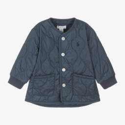 رالف لورين-جاكيت أطفال ولادي مبطن لون كحلي | Childrensalon Outlet