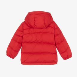 Polo Ralph Lauren-Boys Red Down Puffer Jacket | Childrensalon Outlet