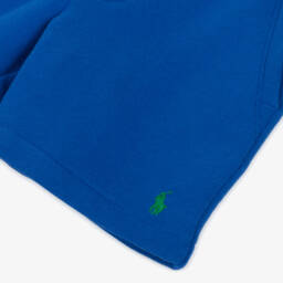 Ralph Lauren-Boys Soft Blue Logo Shorts | Childrensalon Outlet