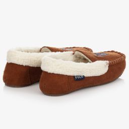 Polo Ralph Lauren - Коричневые тапочки 