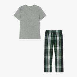 Ralph Lauren-Boys Tartan Cotton Sleepwear Set | Childrensalon Outlet