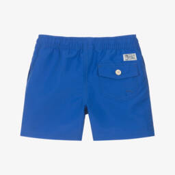 Ralph Lauren-شورت شاطئ أزرق زاهي للأولاد | Childrensalon Outlet