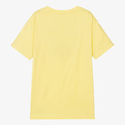 Ralph Lauren-تيشيرت قطن لون أصفر فاتح للأولاد | Childrensalon Outlet