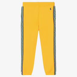 Polo Ralph Lauren-جوغرز قطن جيرسي لون أصفر للأولاد | Childrensalon Outlet