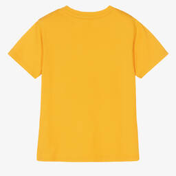 Polo Ralph Lauren-Boys Yellow Logo T-Shirt | Childrensalon Outlet