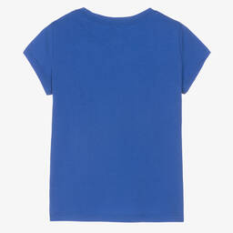 Поло Ralph Lauren-Синяя хлопковая футболка | Childrensalon Outlet