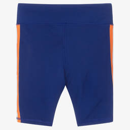 Поло Ralph Lauren-Синие велосипедные шорты для девочек | Childrensalon Outlet