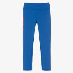 Поло Ralph Lauren-Синие легинсы для девочек | Childrensalon Outlet