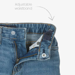 Ralph Lauren-Girls Blue Slim Boyfriend Denim Jeans | Childrensalon Outlet