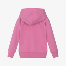 Ralph Lauren-Розовый вязаный пуловер с капюшоном для девочек | Childrensalon Outlet