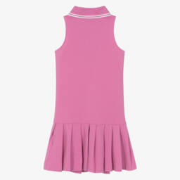 Ralph Lauren-Girls' Elegant Pink Polo Frock | Childrensalon Outlet