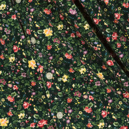 Поло Ralph Lauren-Вельветовое платье в цветочек для девочек | Childrensalon Outlet