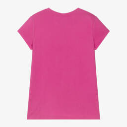 Ralph Lauren-Girls Floral Pony Pink Tee | Childrensalon Outlet