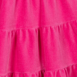 Ralph Lauren-Girls Fuchsia Corduroy Dress | Childrensalon Outlet